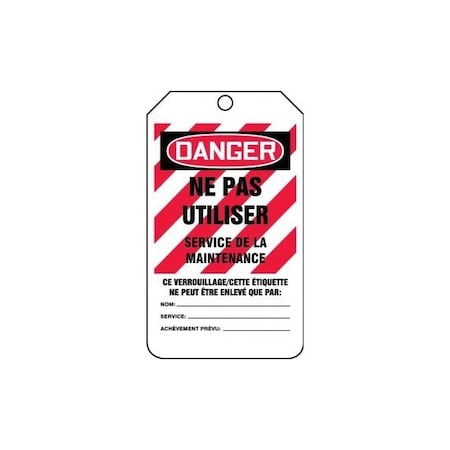 Accuform Caution, PF-Cardstock, 3-1/4 in Width, 1/4 in Height, , 5 PK FRMLT401LTM